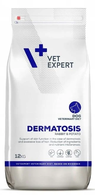 4T VET. DIET DERMATOSIS DOG RABBIT & POTATO 12KG