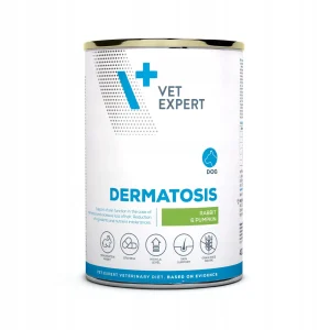 4T VetExpert Dog Dermatosis Rabbit & Pumpkin puszka 400 g