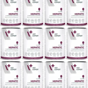 4T VetExpert Dog Hepatic puszki 12 x 400 g
