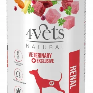 4VETS Dog Renal 400g – puszka, niewydolność nerek