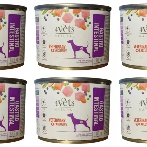 4Vets Natural Dog Gastro Intestinal 6 x 185 g