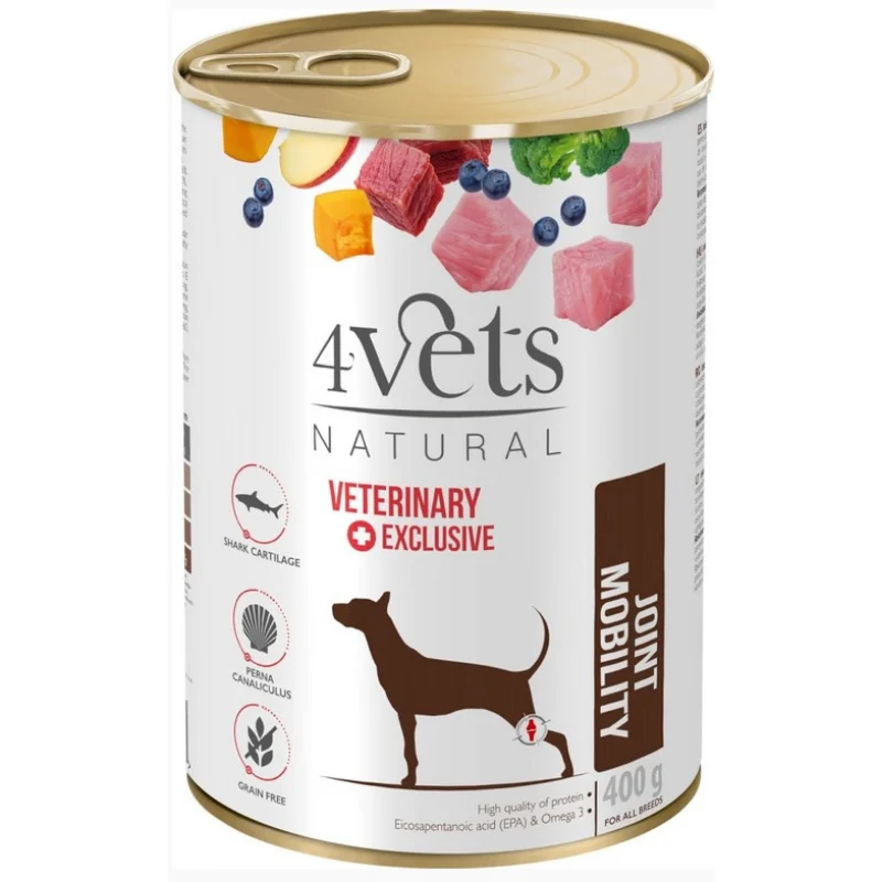 4VETS NATURAL – JOINT MOBILITY DOG 400 G