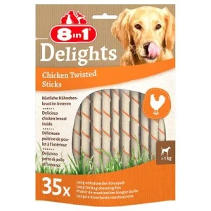 8in1 Delights Twisted Sticks dla małych psów, kurczak ► Zamów teraz ✔