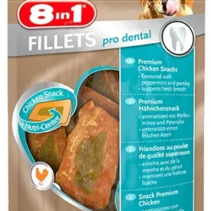 8in1 Fillets Pro Dental – przekąska na świeży oddech 80g