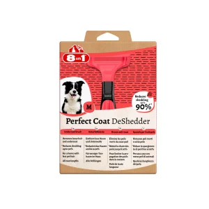8in1 Perfect Coat DeShedder Dog M – narzędzie do wyczesywania podszerstka dla psa M