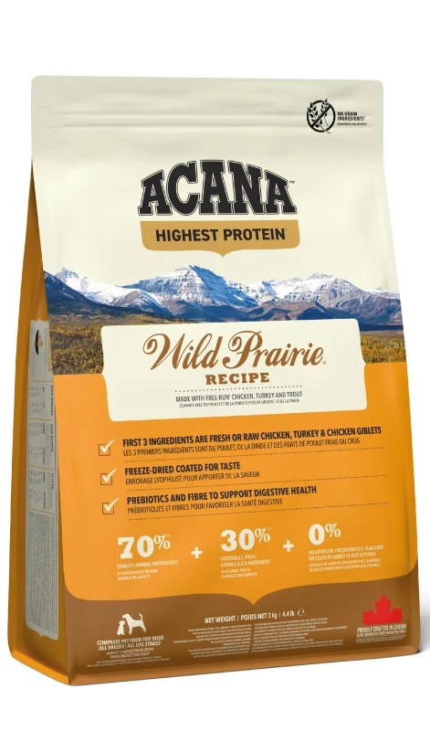 ACANA PRAIRIE HARVEST/WILD DOG 2KG