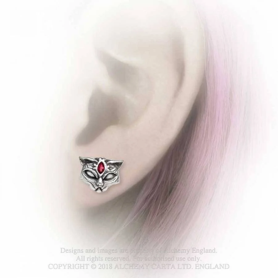 ALCHEMY Kolczyki bogini Bastet - Image 2