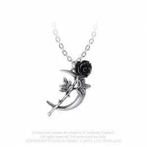 ALCHEMY Naszyjnik Czarna Róża „Romance”
