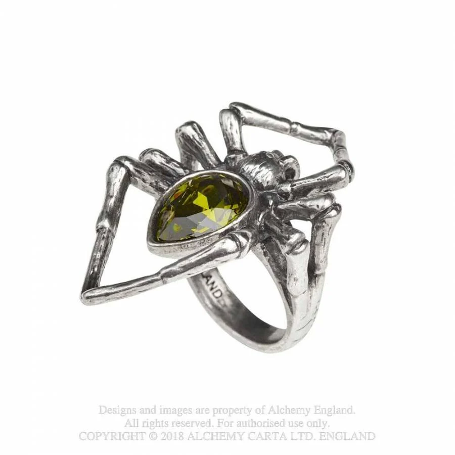 ALCHEMY Pierścień szmaragdowy jad (emerald venom)