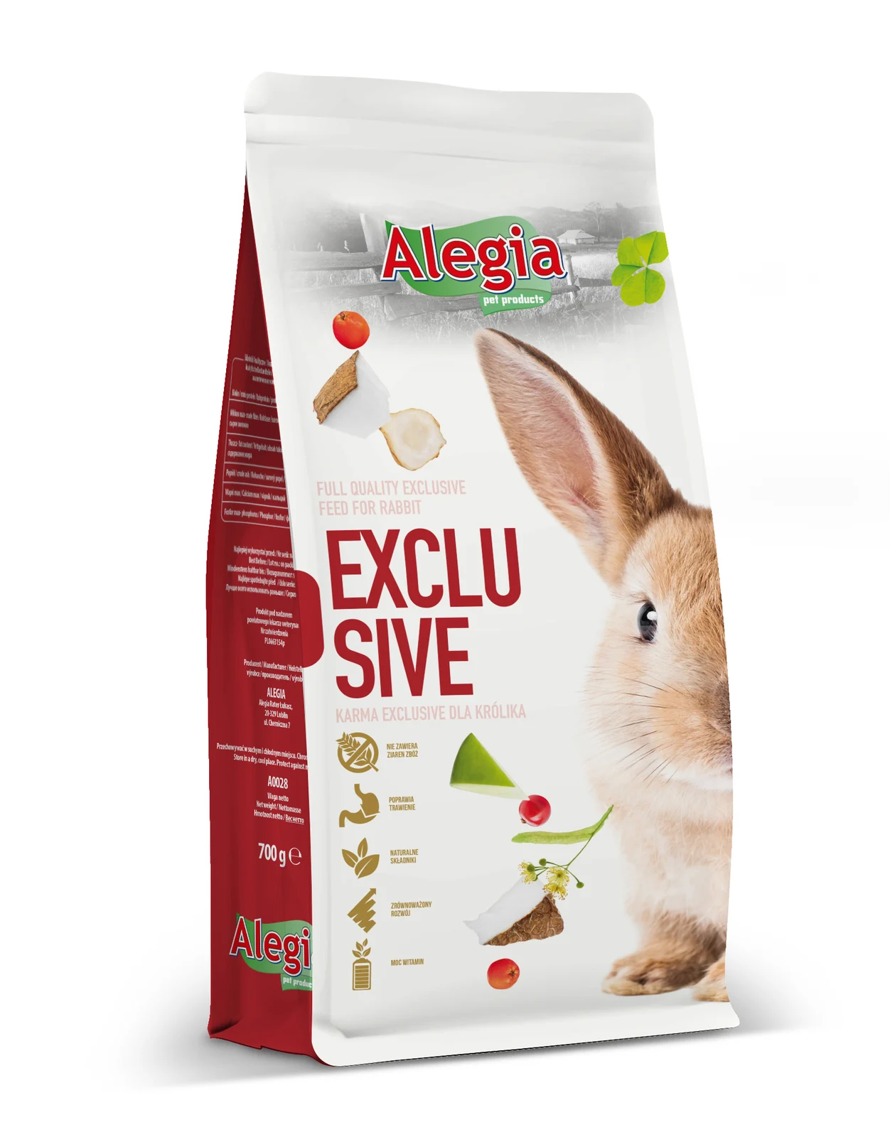 Alegia Exclusive Królik 700g