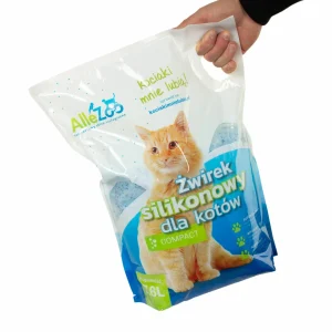ALLEZOO Żwirek silikonowy Compact Naturalny 7,6L