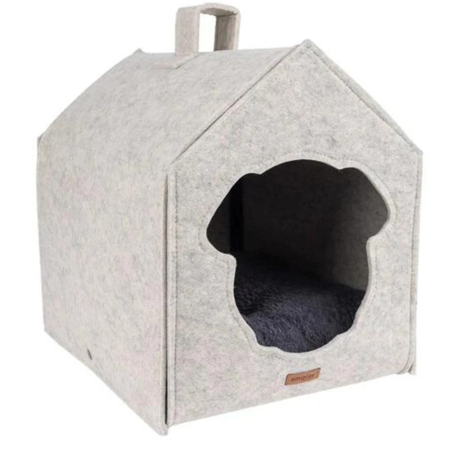 Amiplay Domek Dla Psa Hygge Quick Press 2in1 Beż