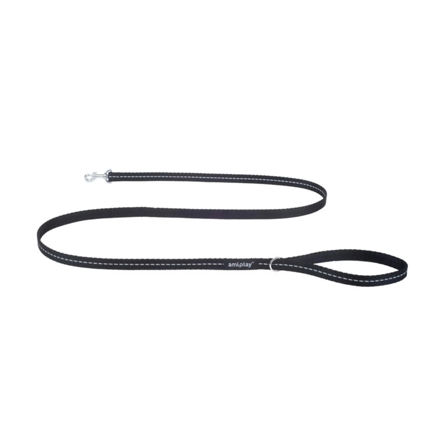 Amiplay Smycz Reflective M 150cm Czarny