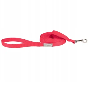 Amiplay Smycz Treningowa Samba Czerwona 5m