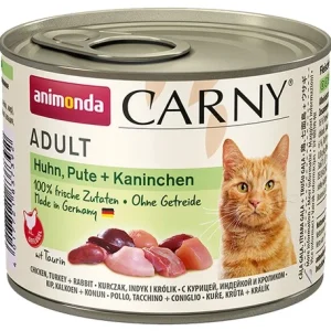 Animonda Carny Adult Kurczak + Indyk + Królik puszka 200g