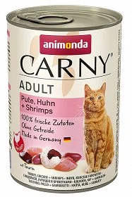 ANIMONDA Carny Adult puszka wołowina indyk i krewetki 400 g