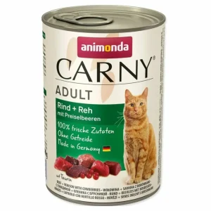 ANIMONDA Carny Adult Wołowina, Dziczyzna, borówka 400g
