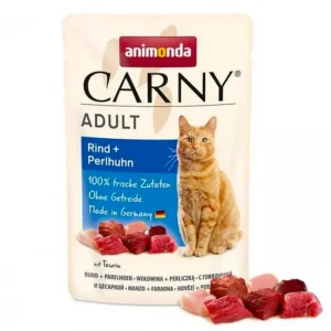 ANIMONDA Carny Adult Wołowina, perliczka 85g