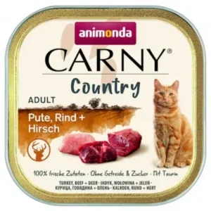 ANIMONDA Carny Country Adult Indyk, Wołowina i Jeleń 100g