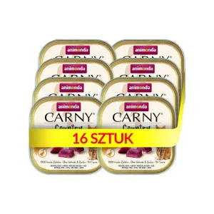 ANIMONDA Carny Country Adult Kurczak, Kaczka i Gęś 16x100g
