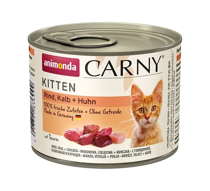 ANIMONDA Carny Kitten Cielęcina i Kurczak 200 g