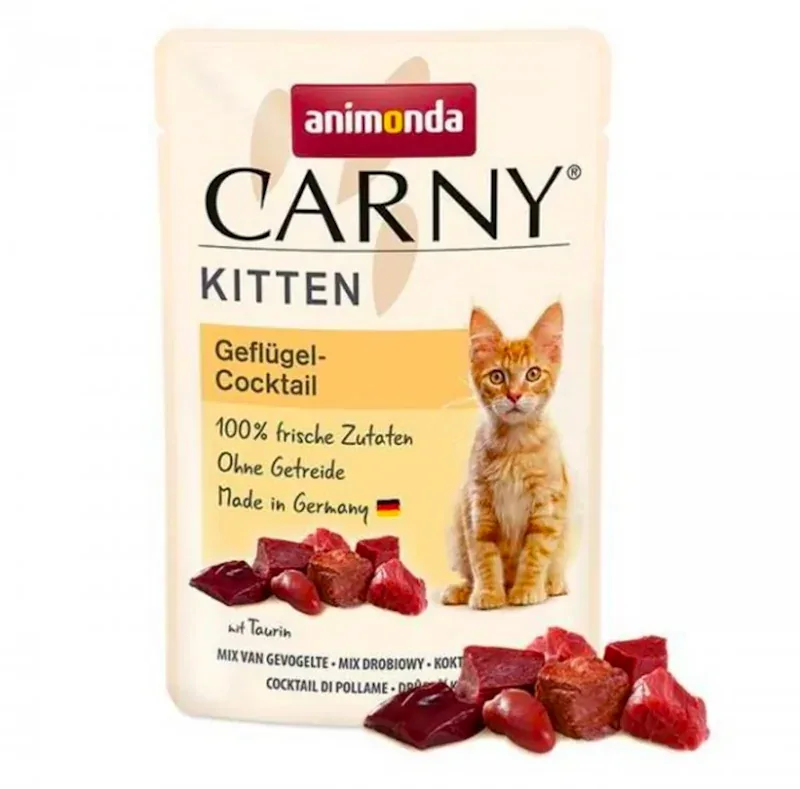ANIMONDA Carny Kitten Koktajl drobiowy 85g