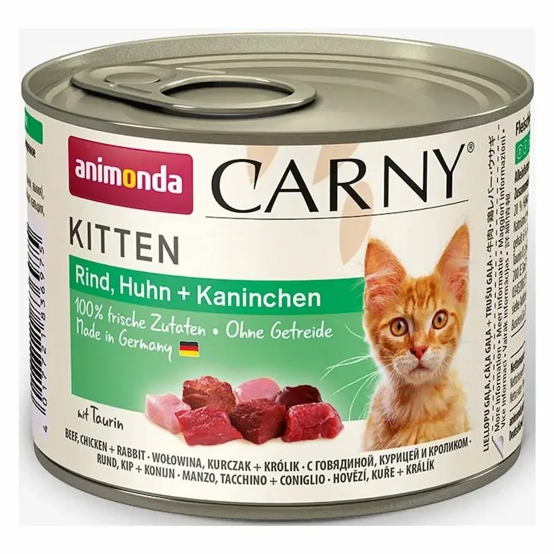 ANIMONDA Carny Kitten Kurczak i Królik 200g