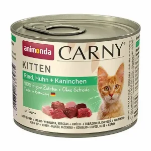 ANIMONDA Carny Kitten Kurczak i Królik 200g