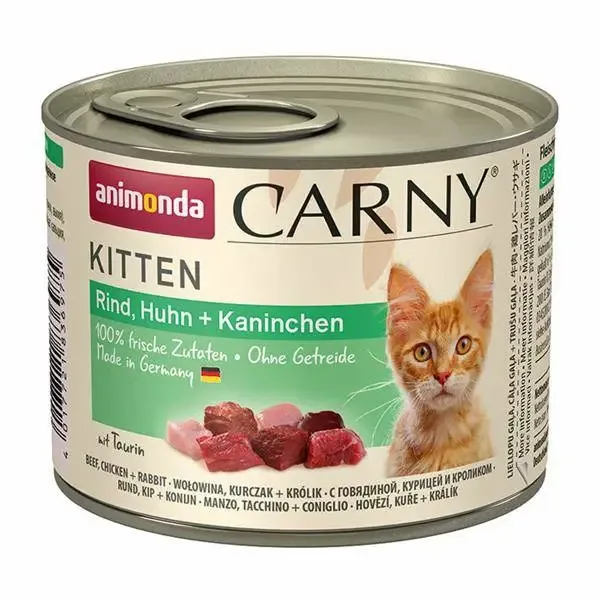 ANIMONDA Carny Kitten Kurczak i Królik 200g