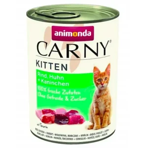ANIMONDA Carny Kitten Kurczak i Królik 400g