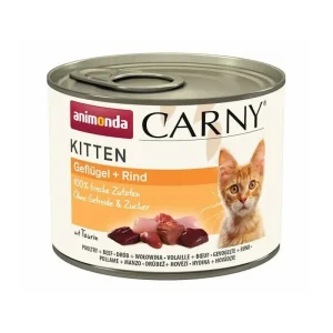 ANIMONDA Carny Kitten Wołowina i Drób 200g