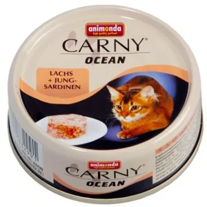 ANIMONDA Carny Ocean Łosoś i młode sardynki 80g