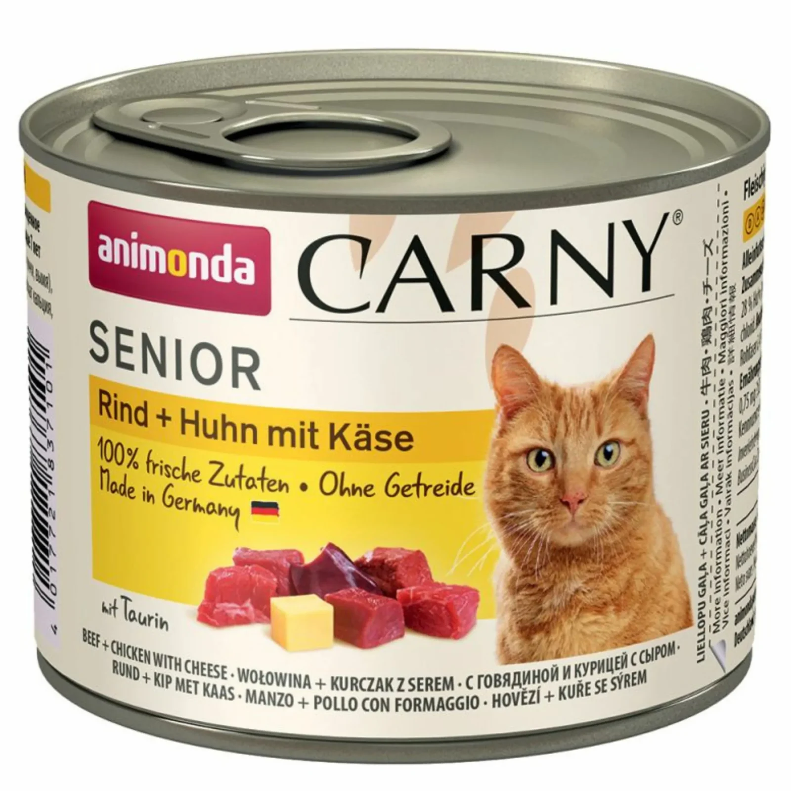 ANIMONDA Carny Senior wołowina kurczak ser 200g
