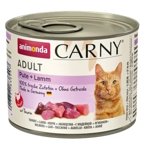 ANIMONDA Cat Carny Adult indyk z jagnięciną 200g