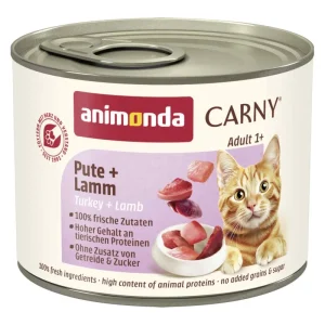 ANIMONDA Cat Carny Adult smak: indyk, jagnięcina 200g