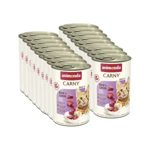 ANIMONDA Cat Carny Adult smak: wołowina i jagnięcina 18x400g