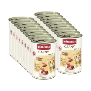 ANIMONDA Cat Carny Kitten smak: koktajl drobiowy 18x400g