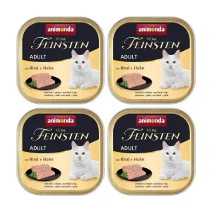 ANIMONDA Cat Vom Feinsten adult cat smak: wołowina + kurczak 32x100g