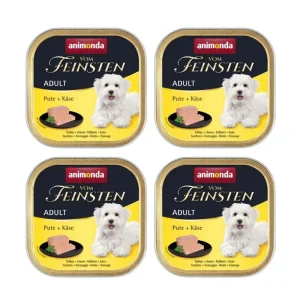 ANIMONDA Dog Vom Feinsten Adult indyk z żółtym serem 6x150g