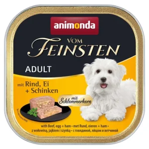 ANIMONDA Dog Vom Feinsten Adult Wołowina, Jaja Szynka 150g