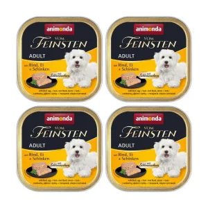 ANIMONDA Dog Vom Feinsten Adult Wołowina, Jaja Szynka 22x150g