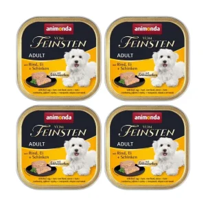 ANIMONDA Dog Vom Feinsten Adult Wołowina, Jaja Szynka 22x150g