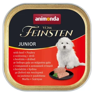 ANIMONDA Dog Vom Feinsten Junior smak: wołowina z drobiem 150g