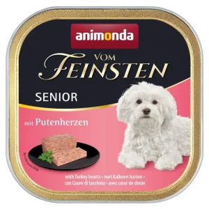 ANIMONDA Dog Vom Feinsten Senior smak: Serca Indyka 150g