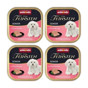 ANIMONDA Dog Vom Feinsten Senior smak: Serca Indyka 22x150g