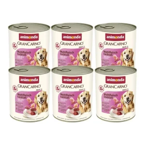 ANIMONDA GranCarno Adult Dog smak: Koktajl mięsny 6 x 800g