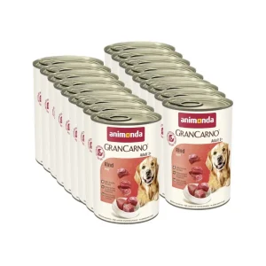 ANIMONDA GranCarno Adult Dog smak: Wołowina 18x400g