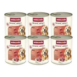 ANIMONDA GranCarno Adult Dog smak: Wołowina 6 x 800g