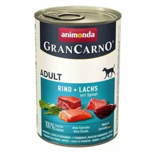 ANIMONDA GranCarno ADULT łosoś + szpinak z bulionem 400g