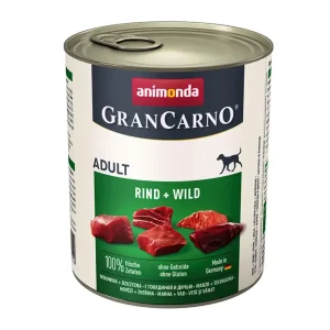 ANIMONDA GranCarno Adult Wołowina z Dziczyzną 800g